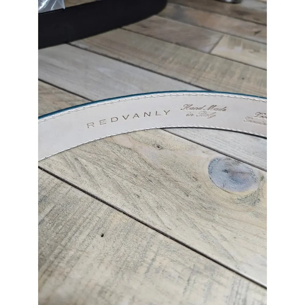 Redvanly Vera Pelle Belt Emerald Green Size 110CM or 38-40